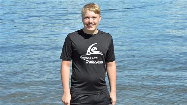 Mathis Bourbonnais bat le record de 2019 au lac Témiscouata