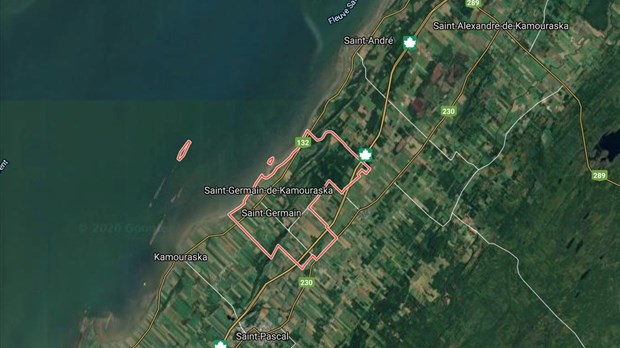 Un corps retrouvé par des kayakistes à Saint-Germain-de-Kamouraska