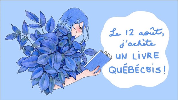 Le 12 aout, j’achète un livre québécois
