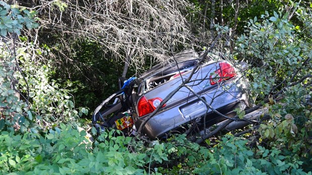 Sortie de route mortelle sur le chemin Fraserville