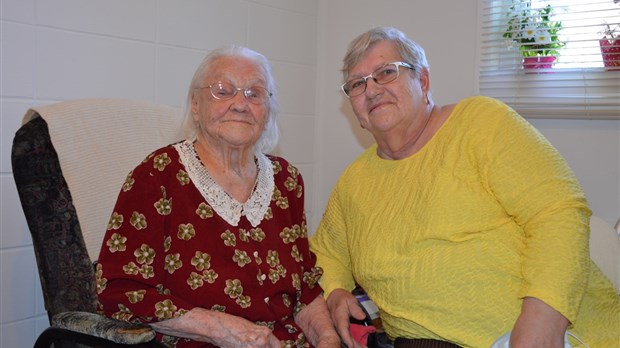 Eugénie Ouellet a fêté ses 105 ans… en dansant!