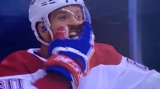 Un 1er point dans la LNH pour Alex Belzile 