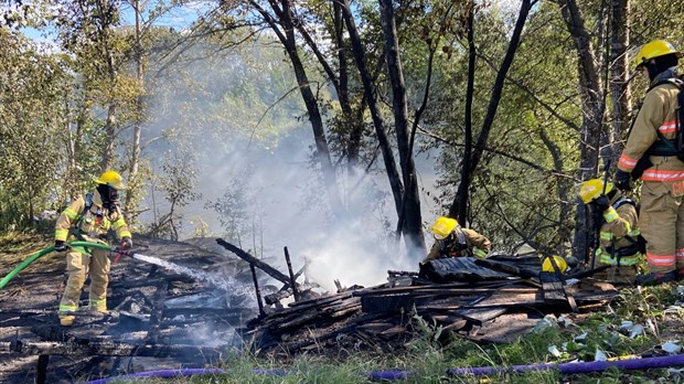 Incendie suspect à Rivière-du-Loup