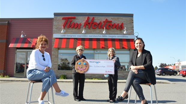 Un objectif de 15 000 biscuits Sourire pour soutenir la Maison de la Famille du Grand-Portage