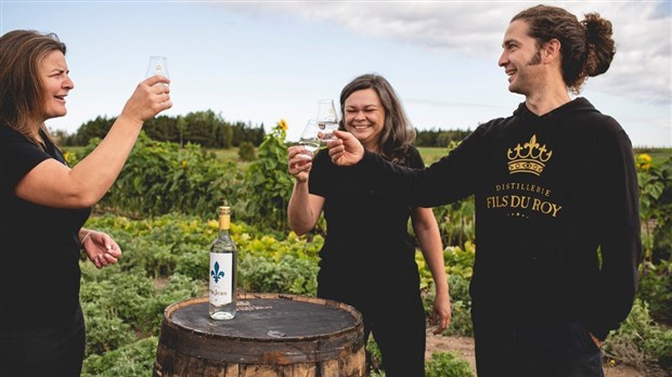 Le gin #StJean de la Distillerie Fils du Roy double médaillé d’or à New York