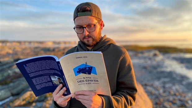 Samuel Côté lance le livre «Le monde des épaves au Québec»