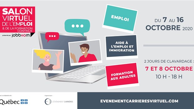 Trouvez votre nouvel emploi au Salon virtuel de l’emploi et de la formation continue