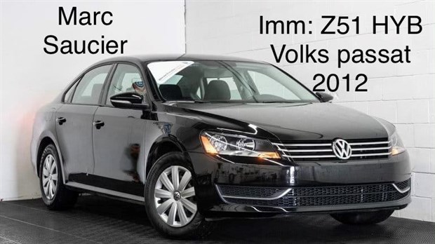 Disparition : Marc Saucier conduit un Volkswagen Passat noir 2012