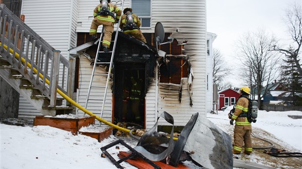 Incendie dans un immeuble à logements de Rivière-du-Loup