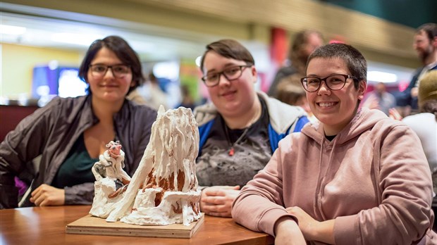 Une édition virtuelle pour le 26e Concours intercollégial de sculpture sur neige
