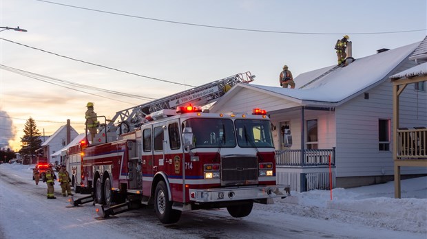 Intervention incendie : plus de peur que de mal à Rivière-du-Loup 