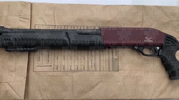 Louperivois arrêté à Montréal: un fusil de calibre 12 a été saisi