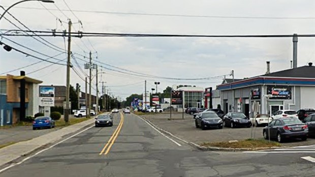 Entrave de la rue Fraser ce jeudi 21 octobre