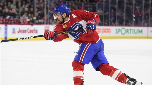 Alex Belzile mène le Rocket à la victoire à son retour avec l’équipe 