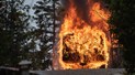 Incendie d'une caravane à Rivière-du-Loup