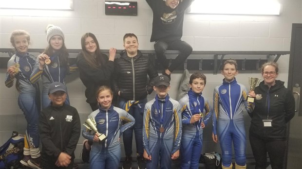 Une première compétition de patinage de vitesse sur la nouvelle glace olympique