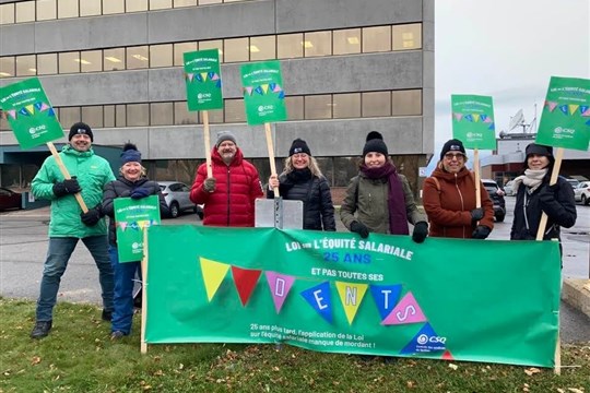 Les syndicats de la CSQ du Bas-Saint-Laurent réclament une loi avec plus de mordant