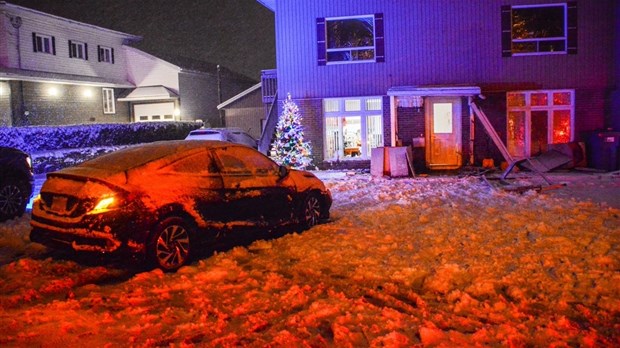 Une voiture heurte une résidence à Saint-Antonin