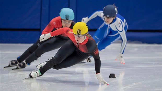 Patinage de vitesse : Clara Boucher prend le 11e rang au Canada 