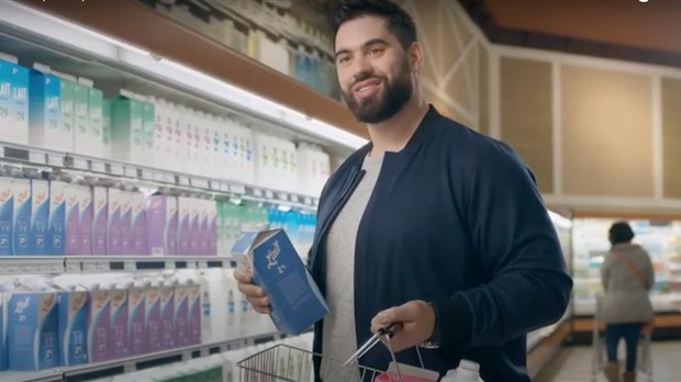 Laurent Duvernay-Tardif devient ambassadeur du Lait