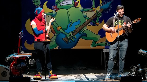 Atchoum et Pépé et sa guitare en spectacle à Rivière-du-Loup pour la semaine de relâche