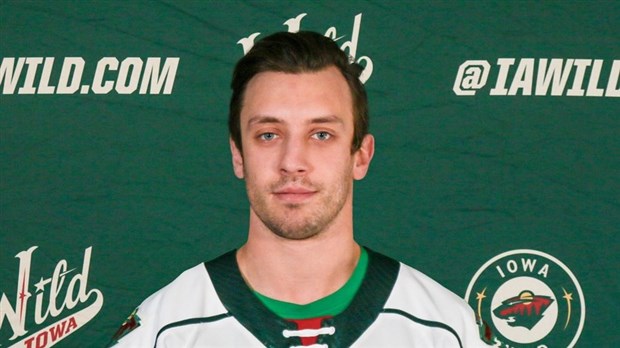 Gabriel Dumont, joueur du mois de février chez le Wild de l’Iowa 