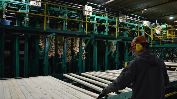 Très peu pour le producteur de bois