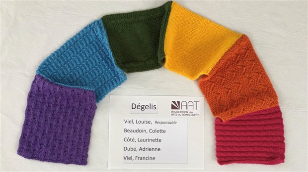 Un projet d’artisanat collectif en période de pandémie au Témiscouata