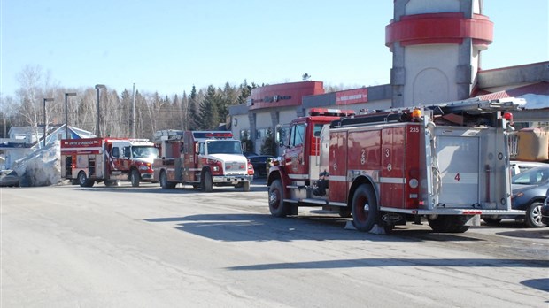 Intervention incendie chez Témis Chrysler