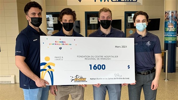 Les Sphinx amassent 1600 $ pour la bonne cause 