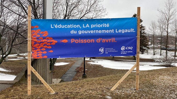 L’éducation, la priorité du gouvernement Legault : «Poisson d’avril»