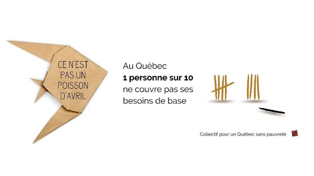 Au Québec, une personne sur dix ne couvre pas ses besoins de base
