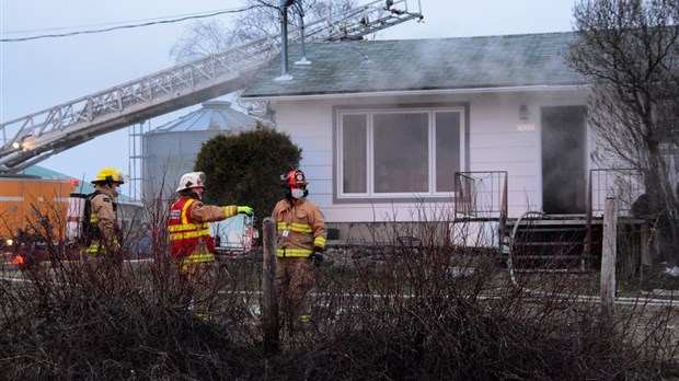Incendie dans une résidence de Saint-Alexandre-de-Kamouraska