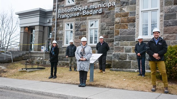 Début des travaux au chantier de la bibliothèque Françoise-Bédard de Rivière-du-Loup