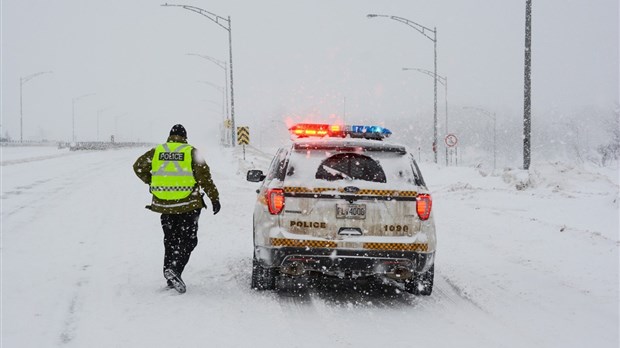 Avertissement de neige pour le KRTB