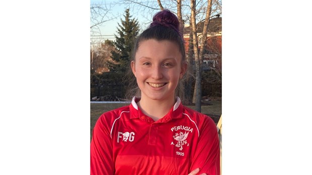 Amandine Basirico recrutée par une académie de soccer professionnelle en Italie