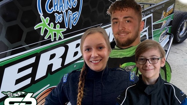 Trois jeunes pilotes deviennent ambassadeurs du programme Chaîne de vie