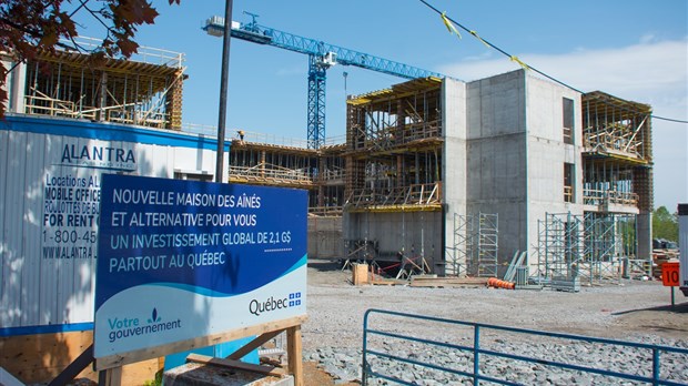 Le chantier de la Maison des ainés de Rivière-du-Loup avance 