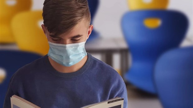 Le port du masque désormais non obligatoire en classe dans les régions au palier orange