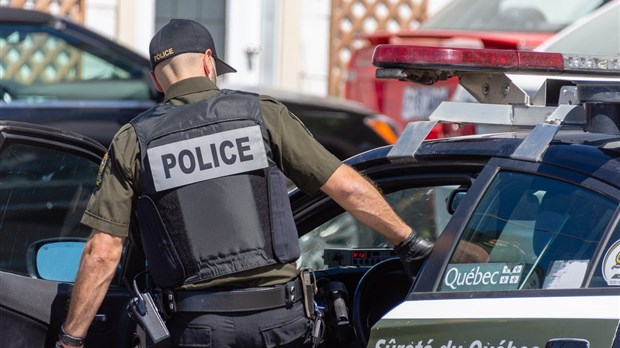 Arrestation au centre-ville de Rivière-du-Loup