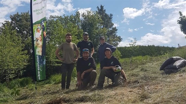 Importante opération de reboisement à Saint-Antonin