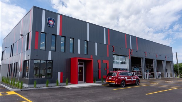 Inauguration de la nouvelle caserne incendie de Saint-Antonin 
