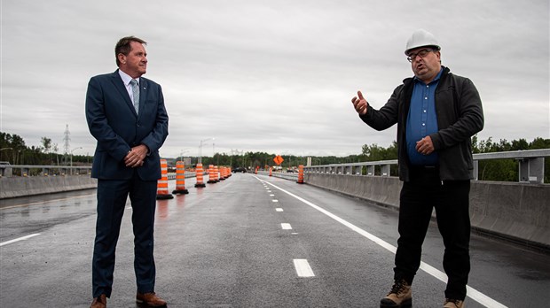 Un nouveau tronçon de l'autoroute 85 est accessible à Saint-Antonin