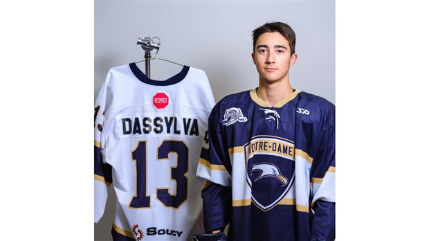 Tristan Dassylva repêché par le Drakkar de Baie-Comeau