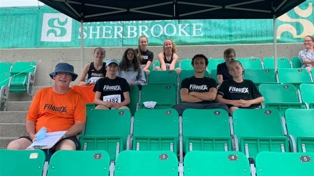 Les athlètes du Club Filoup font bonne figure à Sherbrooke