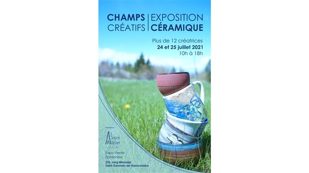 Champs créatifs : Expo-vente éphémère de céramique à Saint-Germain