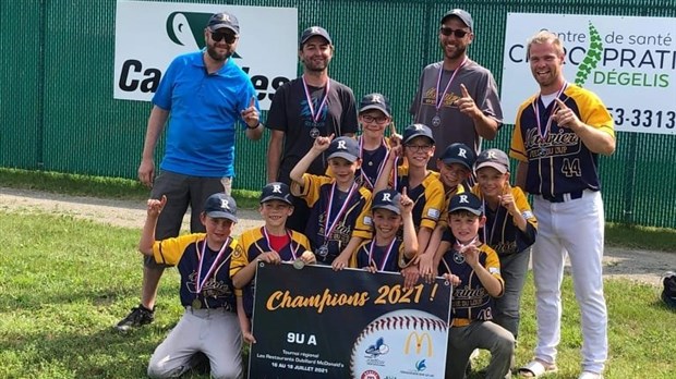 Les Mariniers Atome A champions au Témiscouata 
