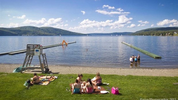 Fermeture de la plage municipale de Dégelis