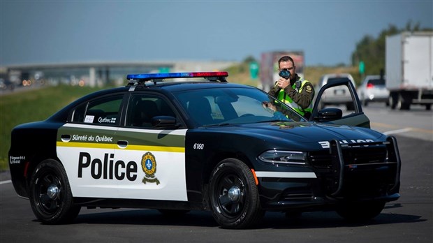Intercepté à plus de 180 km/h sur l'autoroute 20 à Saint-Pascal