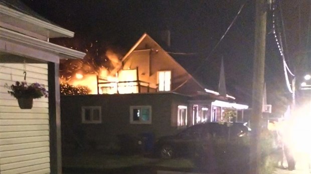 Incendie: intervention rapide du SSIRDL 